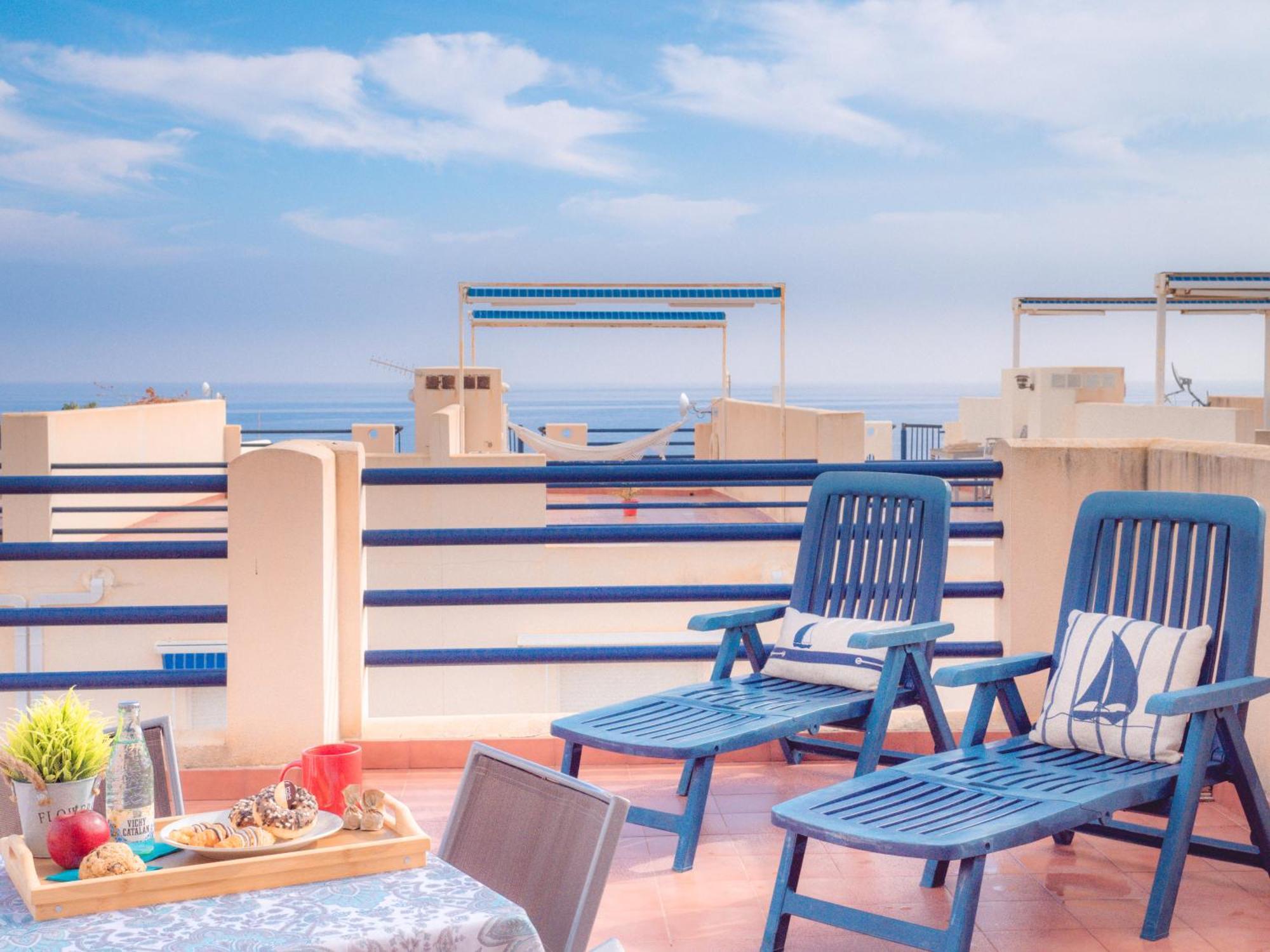 El Pozo del Esparto Apartamento En Marina Beach Con Vistas Al Mar מראה חיצוני תמונה